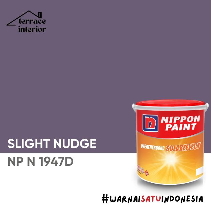 Gambar Cat Tembok Exterior Solareflect Nippon Paint Warna Ungu 2.5 L - SLIGHT NUDGE dari Terrace Interior undefined Tokopedia