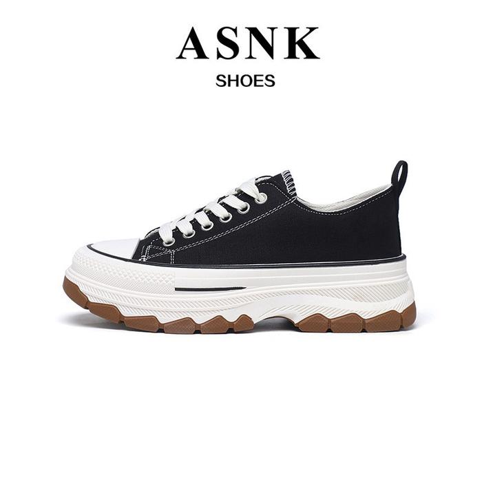 Gambar [GROSIR][COD] SEVEN_DAY SEPATU SNEAKERS WANITA KOREA IMPORT SPORT SHOES FQ-99 HITAM - Hitam, 230/36 dari stars storey undefined Tokopedia