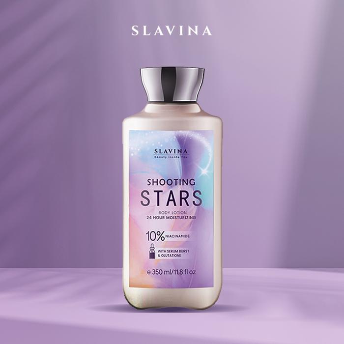 Gambar SLAVINA Body Lotion Spill The Night Shooting Star Red Opium Ocean Dream First Kiss Endless Blossom - BodLot Shooting Star dari Beauty is Here Indo undefined Tokopedia