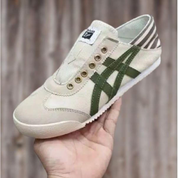 Gambar FS1 SEPATU SLIP ON CEWEK WANITA ASICS TIGER IMPORT GRADE ORIGINAL - parraty c.hijau, 36 dari psyche. undefined Tokopedia