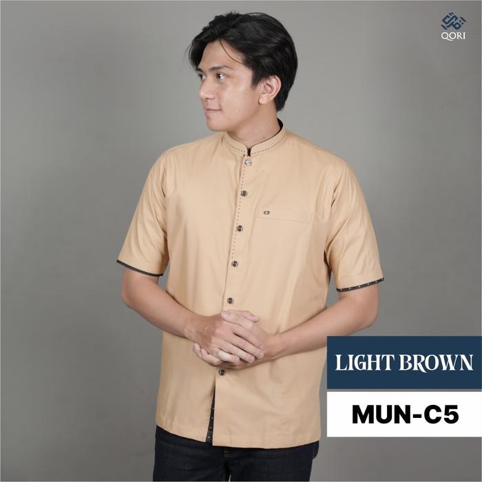 Gambar Qori Apparel Baju Koko Casual Mundzir bin Amr (Lengan Pendek) MUN-1 - C5, 2XL dari Qoriapparel undefined Tokopedia