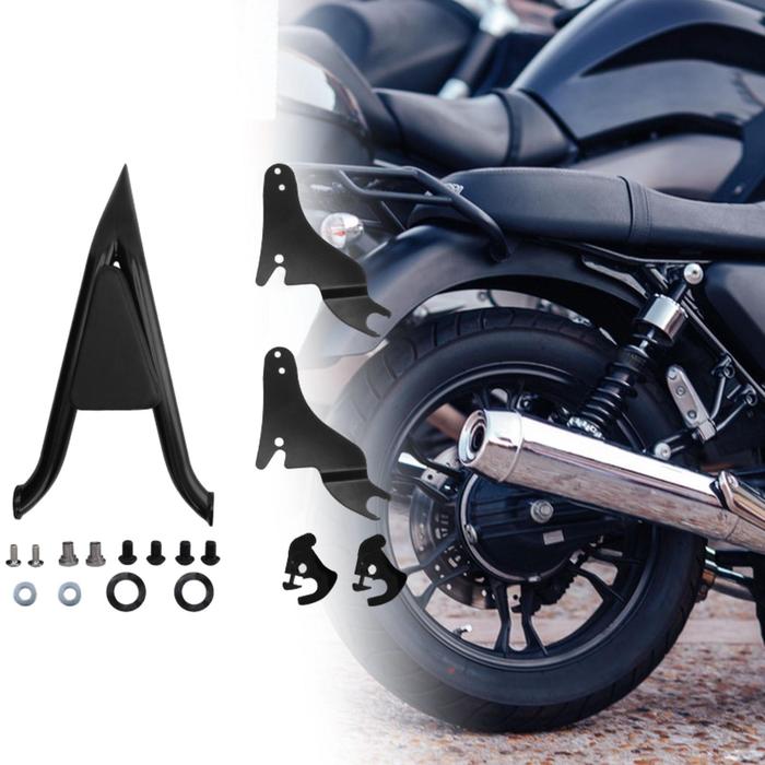 Gambar Motorcycle Backrest Sissy Bar Stable Performance Detach Sissy Bar Backrest Repair Parts Assembly Repairing Accessory dari Boldering undefined Tokopedia