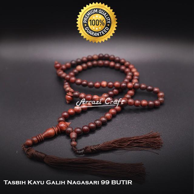 Gambar Tasbih Galih Kayu Nagasari Asli Gunung Jati 99 Butir Kualitas Terbaik Original Super dari Laiylaa undefined Tokopedia