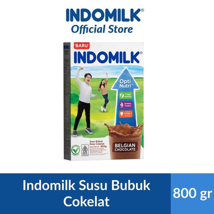 Gambar Indomilk Full Cream dan Coklat 800gr Dijamin 100% Original EXP 2025 ALL dari egobae undefined Tokopedia