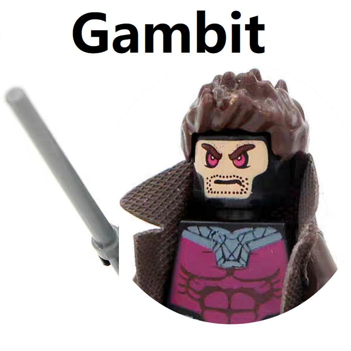Gambar TM SuperHero Set XMen Punisher Daredevil Gambit Building Block Mini dari Terrain Master undefined Tokopedia