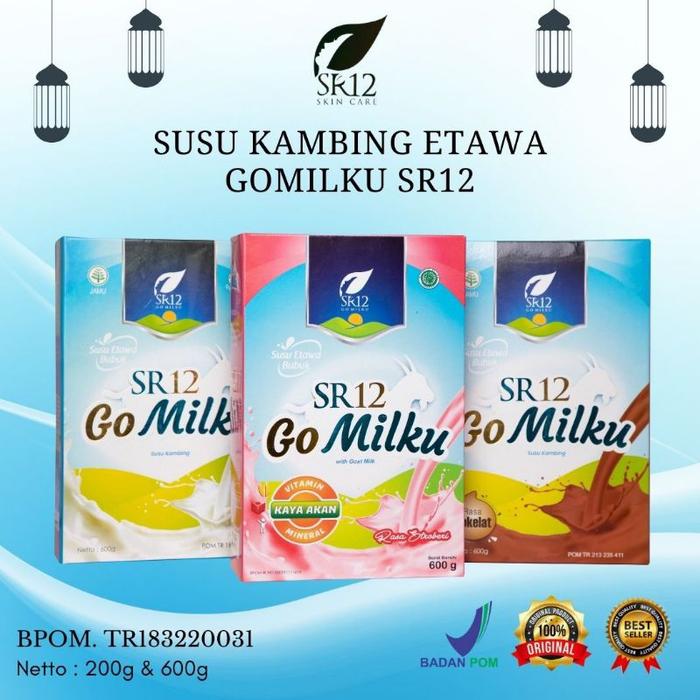 Gambar Go Milku SR12 Halal Susu Kambing Etawa Premium Gold Original Promil dari Ledawzz0578 undefined Tokopedia