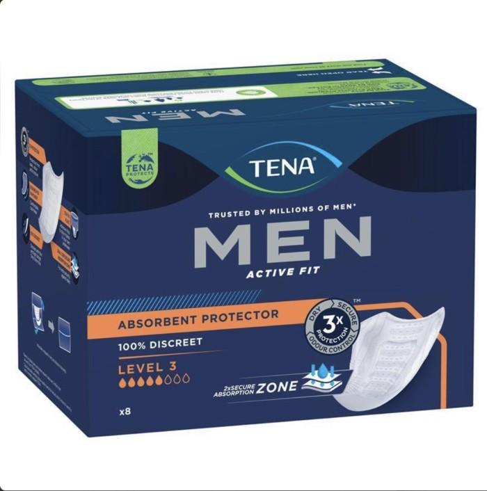 Gambar Tena Men Pads Level 3 - 8 pack. diaper pria dari yulinashope undefined Tokopedia