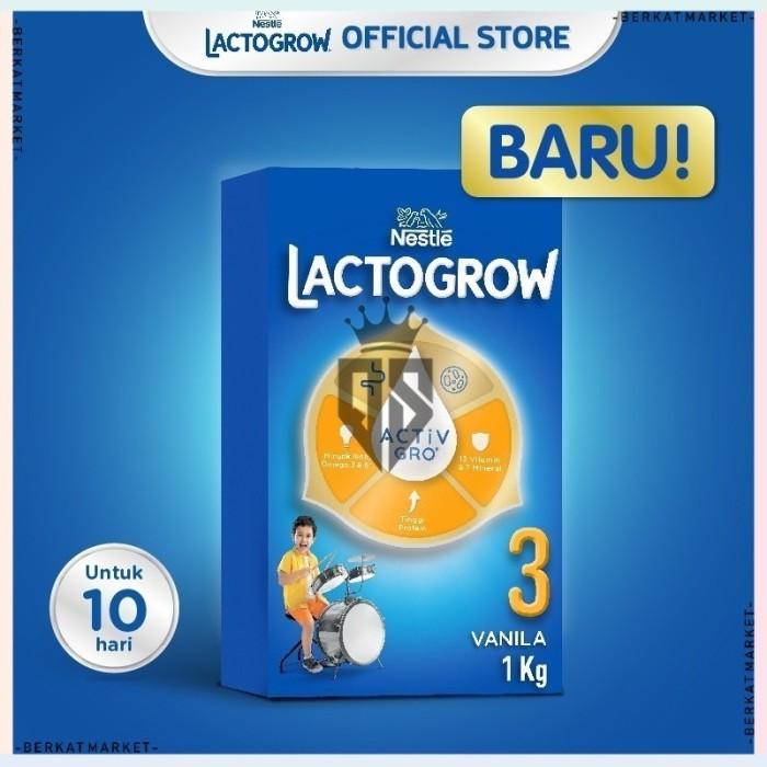 Gambar Nestle LACTOGROW 3 Happynutri Vanilla Susu Pertumbuhan Anak 1-3 Tahun dari hikaru-88 undefined Tokopedia