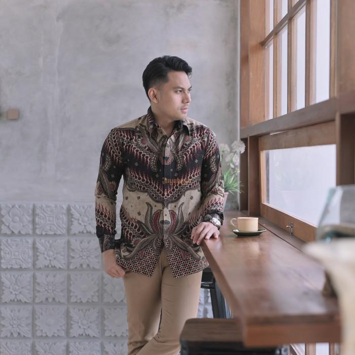 Gambar Jayabaya Batik SANJAYA II Kemeja Batik Pria Lengan Panjang - XL dari Jayabaya Batik undefined Tokopedia