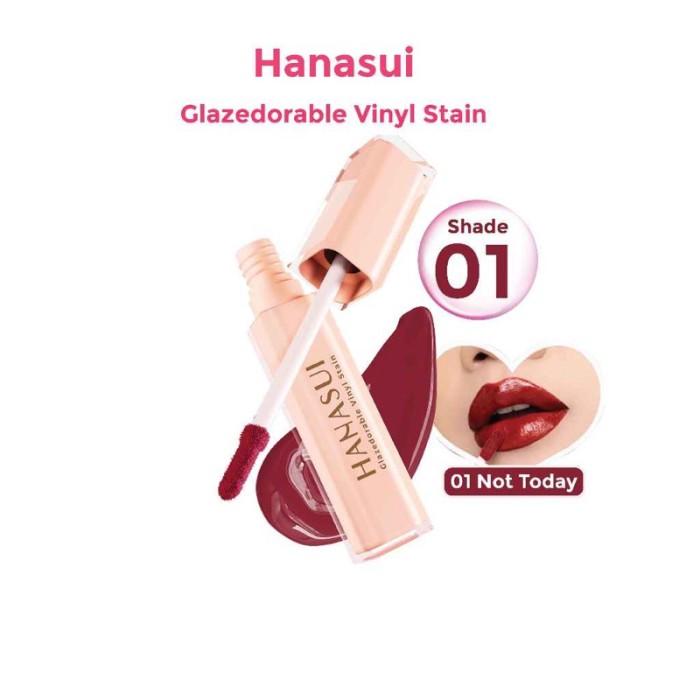 Gambar Miss Vinka Hanasui Glazedorable Vinyl Stain - Plumpy Glazed Look - 01 Not Today dari miss.vinka undefined Tokopedia
