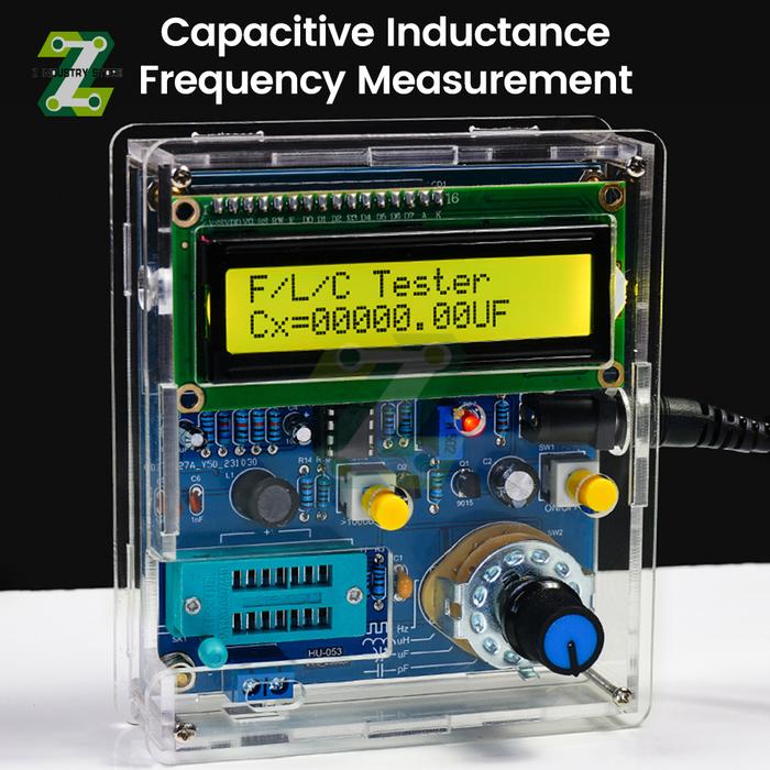 Gambar Transistor Tester Build Kit DIY Welding Circuit Board for Electronic Measurement of Resistance-capacitance Triode DIY Sets dari Enewa undefined Tokopedia