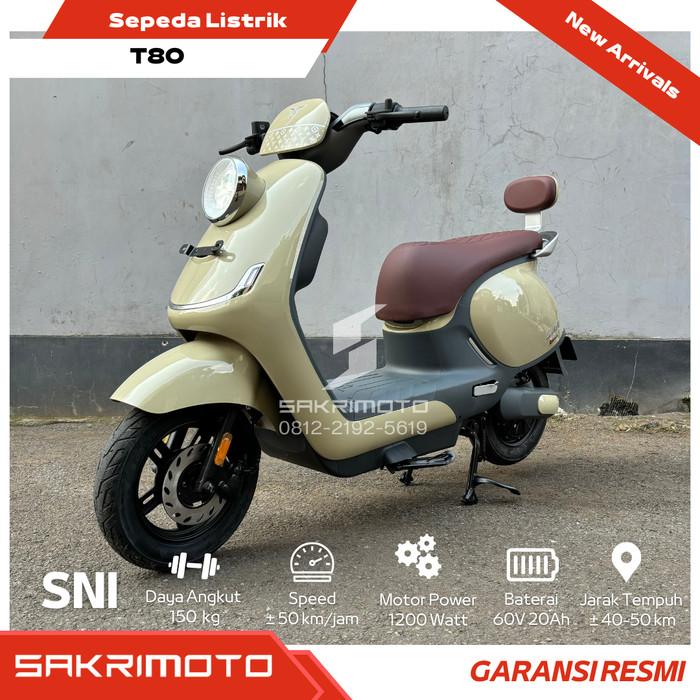 Gambar Motor listrik T80 murah uwinfly garansi RESMI pabrik jakarta bisa COD dari Jovanmarket_id undefined Tokopedia