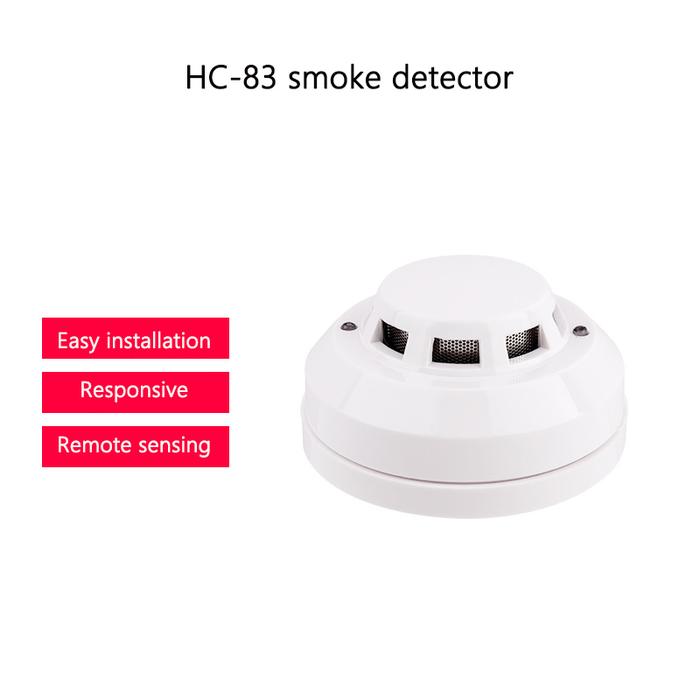 Gambar HC-83 Household Fire Alarm Ceiling Type Smoke Detector Independent Networking Security Equipment Responsive Remote Sensing dari Elleato undefined Tokopedia
