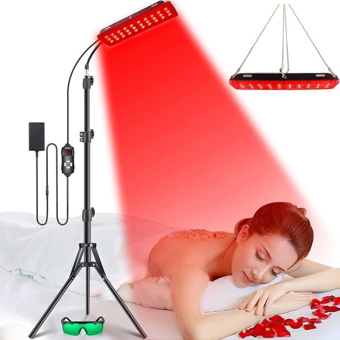 Gambar LED Red Light Healthcare Lamp For Full Body Face Near Infrared Light sauna for Joint Muscle Relieve Beauty Health Gadget dari Gouwu undefined Tokopedia