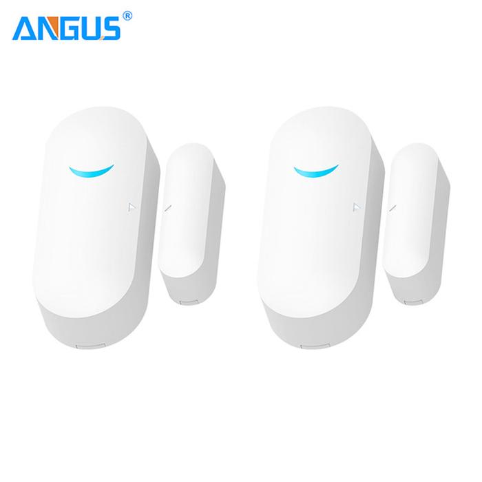 Gambar Angus Wireless Wifi 433MHz Smart Window Door Sensor Smart Detector Home Burglar Alarm System for Large House Security 2PC UNIT dari Elleato undefined Tokopedia