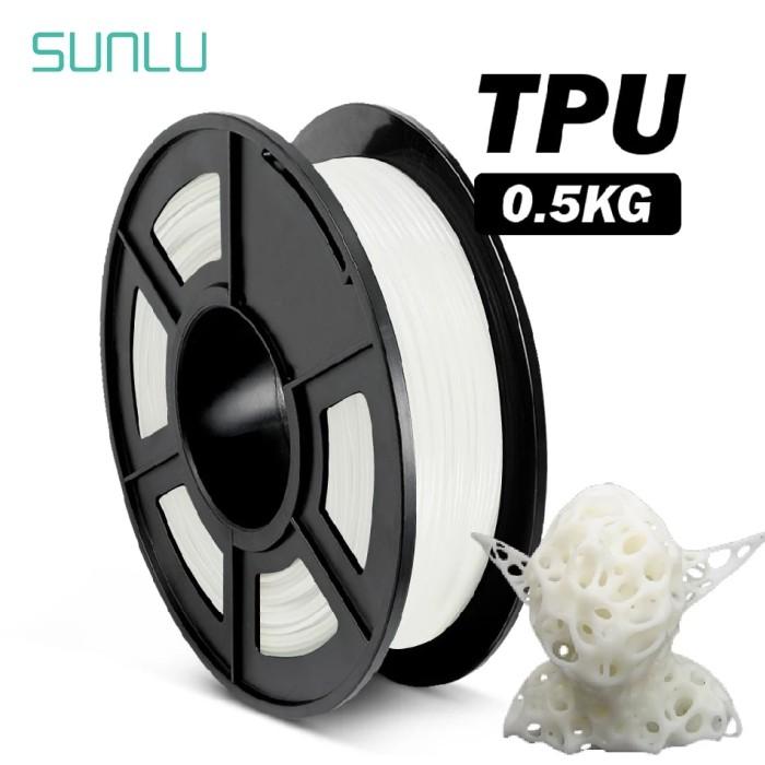 Gambar SUNLU 95A TPU 0.5KG 3D Printing Filament 1.75MM Clogging Free No dari Opanwae Market undefined Tokopedia