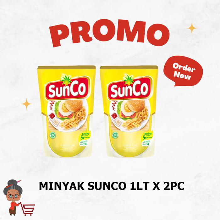 Gambar MINYAK GORENG SUNCO 1LT X 2PC / SUNCO 2PC / SUNCO dari SL Coffee Store undefined Tokopedia
