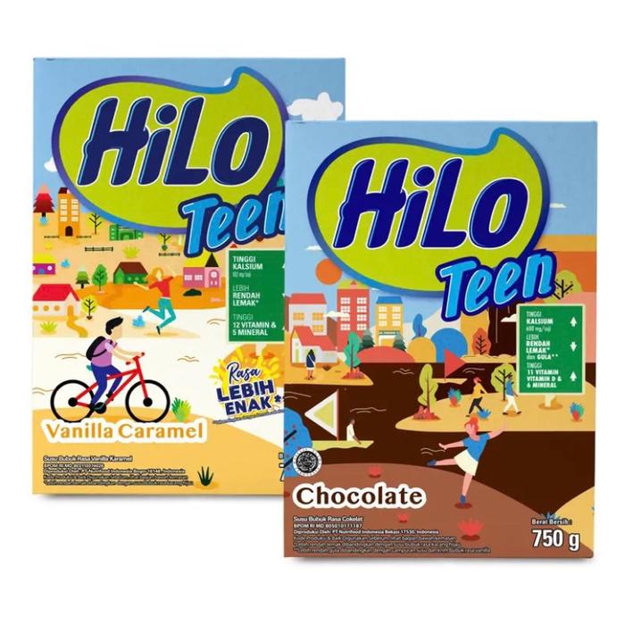 Gambar Hilo Teen Coklat & Vanila Caramel 750g dari RUTH-MAHARINI undefined Tokopedia