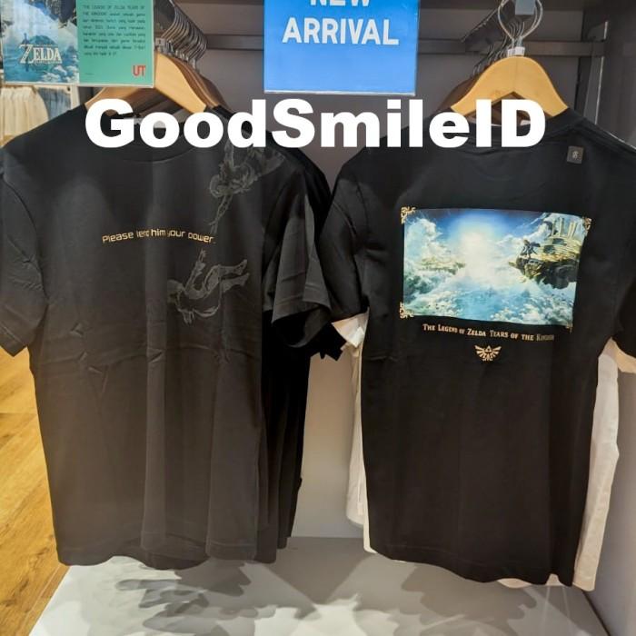 Gambar U㊛A4 NEW UT X LEGEND OF ZELDA T-SHIRT LENGAN PENDEK PRIA 2024 MEN - BLACK2, XS dari zaimulatrends undefined Tokopedia