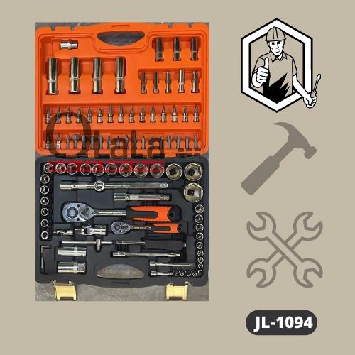 Gambar PERALATAN SET KUNCI PAS HAND TOOL BOX JL-1094 dari RAHMAA397 undefined Tokopedia