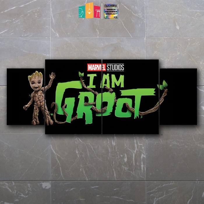 Gambar Manta - 4 Pcs Combo GROOT ARTS hiasan pajangan kamar Dinding Wall dari RAHMAA397 undefined Tokopedia