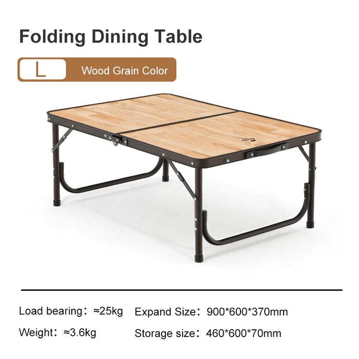 Gambar Baru NatureHike Wood Grain Camping Table Foldable Table Folding Table Outdoor Coffee Table Mini Side Table Small Table Foldable Ultralight Portable Table Travel Wild Picnic Table Outdoor Furniture NH20JJ028 dari Bubble Teabar undefined Tokopedia