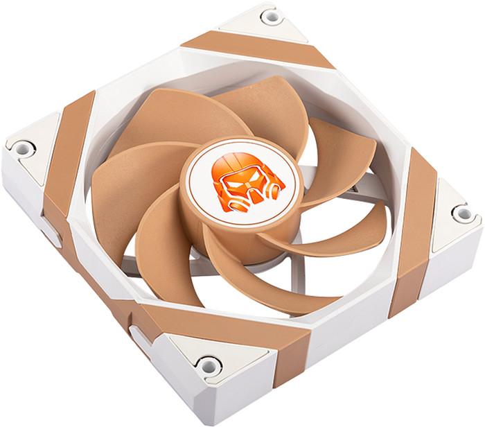 Gambar Single Fan DIGITAL ALLIANCE   Casing PC ARGB PWM 1500 RPM Gaming Case Cooling Kipas Komputer 3 4 Pin 12cm 120mm Kaze Coco Black/White - White dari Agres Plus undefined Tokopedia