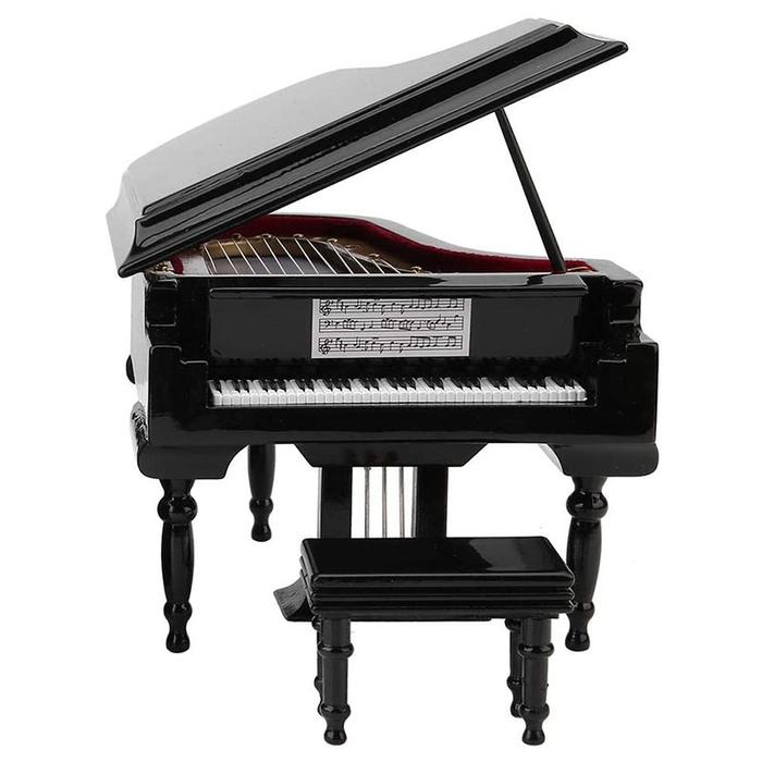 Gambar CU LUDA Miniature Grand Piano Model Kit Musical Instrument with Chai dari Cheapest Untung undefined Tokopedia