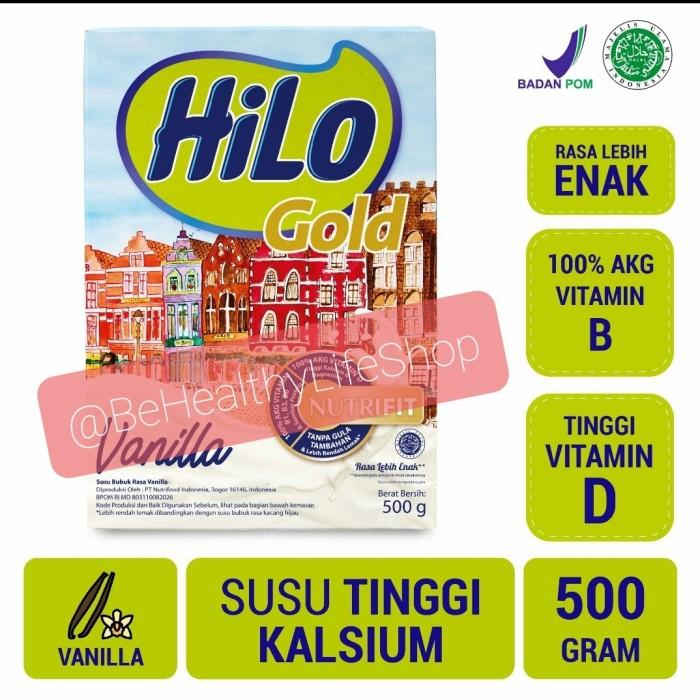 Gambar PPC Susu Hilo Gold / Coklat / Vanilla 500 gr BERKUALITAS - Vanila dari fizra store id undefined Tokopedia