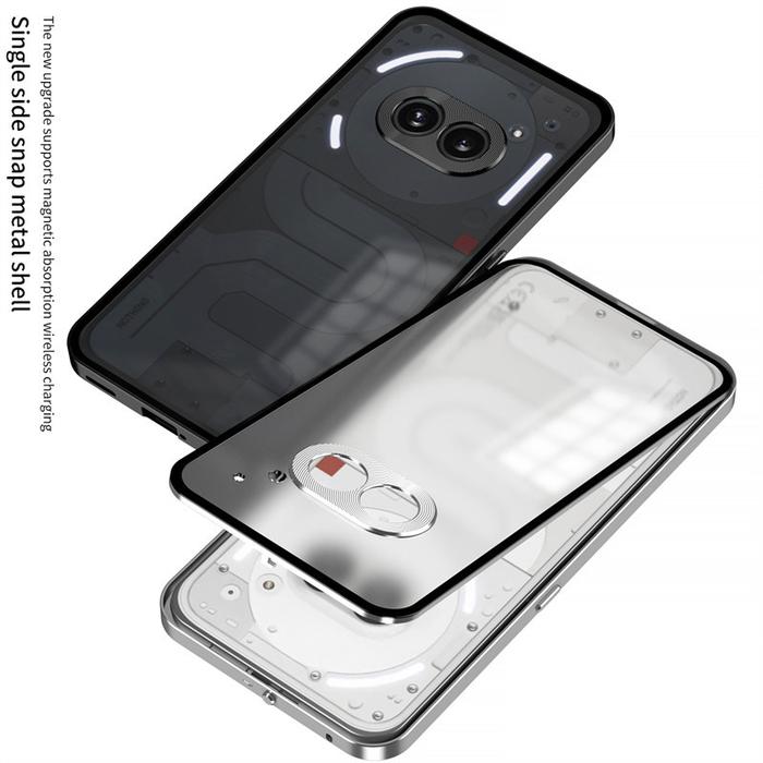 Gambar For OPPO Nothing Phone 2 2A Case Single Side Snap Locked Metal Frame dari Nekomimi Shop' undefined Tokopedia
