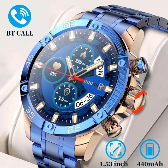 Gambar 2023 New Smart Watch Men HD Screen AI voice call Outdoor Sport Reart dari Hanso Market undefined Tokopedia