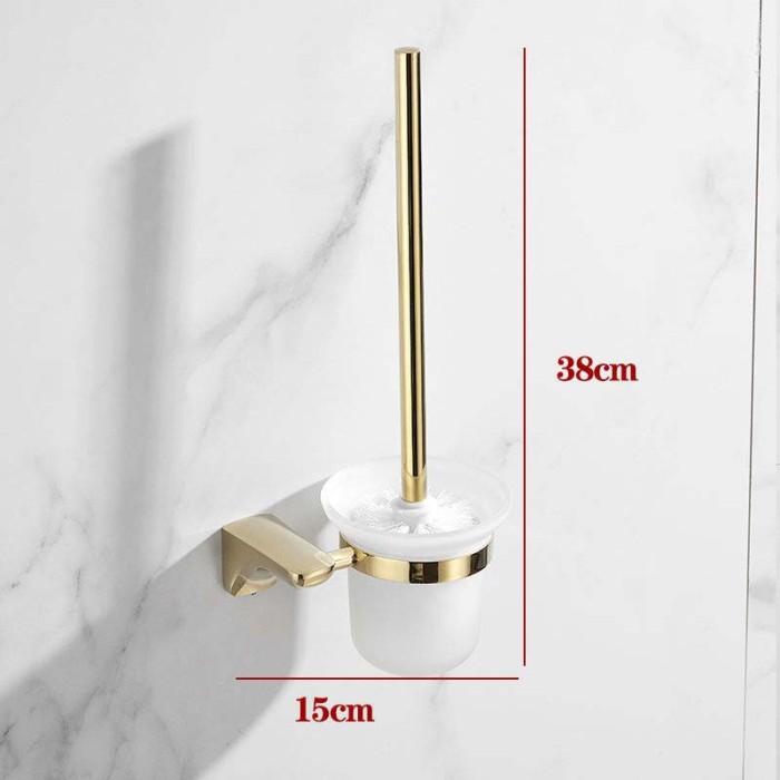 Gambar Rak Gantung Rak Toilet Organizer Aksesoris Kamar Mandi Stainless Steel - Rak Sikat dari LATOPIA PRO undefined Tokopedia