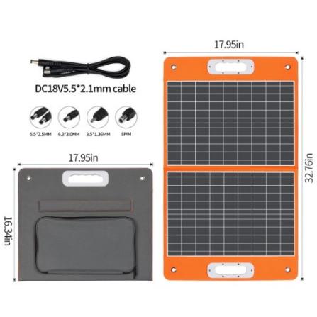 Gambar Fs Flashfish A101 Power Station 120W + Solar Panel Tsp60W Genset dari FaraUh All_inStore undefined Tokopedia