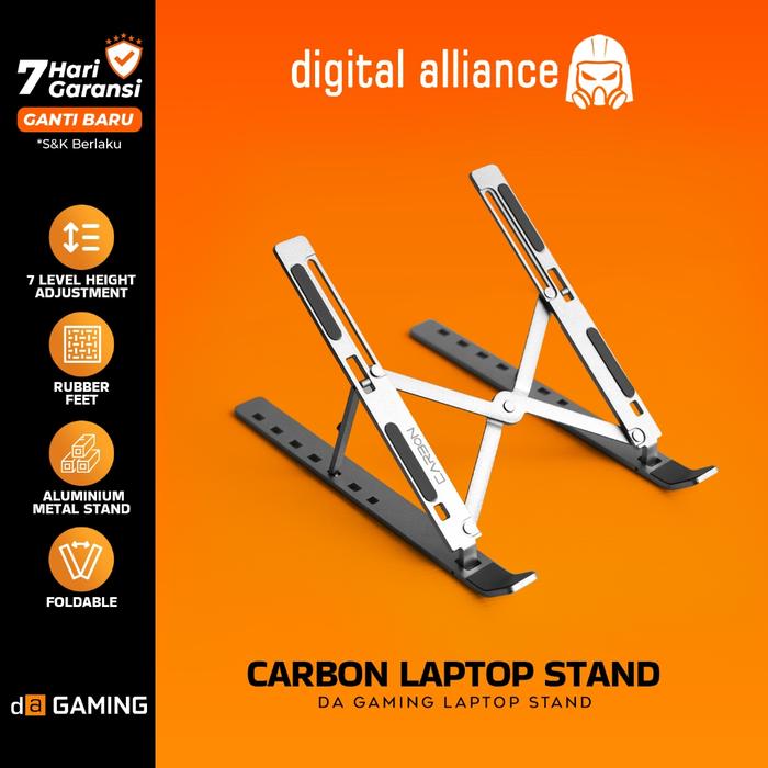 Promo Stand Laptop Digital Alliance Rubber Feet Alumunium Metal ...