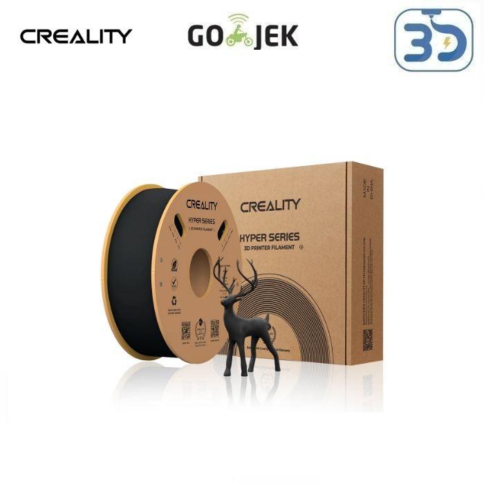 Gambar ASLI ORIGINAL CREALITY HYPER PLA 3D FILAMENT HIGH SPEED PRINTING - Black dari Kapital Jaya undefined Tokopedia