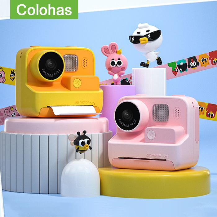 Gambar Kids Instant Print Camera HD Video Photo Mini Vintage Digital Cameras dari Aethershop undefined Tokopedia