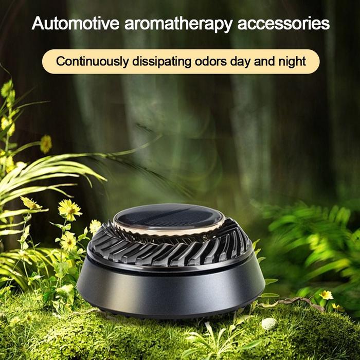 Gambar Hotsale ANTHESIA Solar Car Aromatherapy Odor Eliminator Rotating Oils Diffusers Portable Purify Air Car Air Freshener Home dari UYUN ACCESSORIES undefined Tokopedia