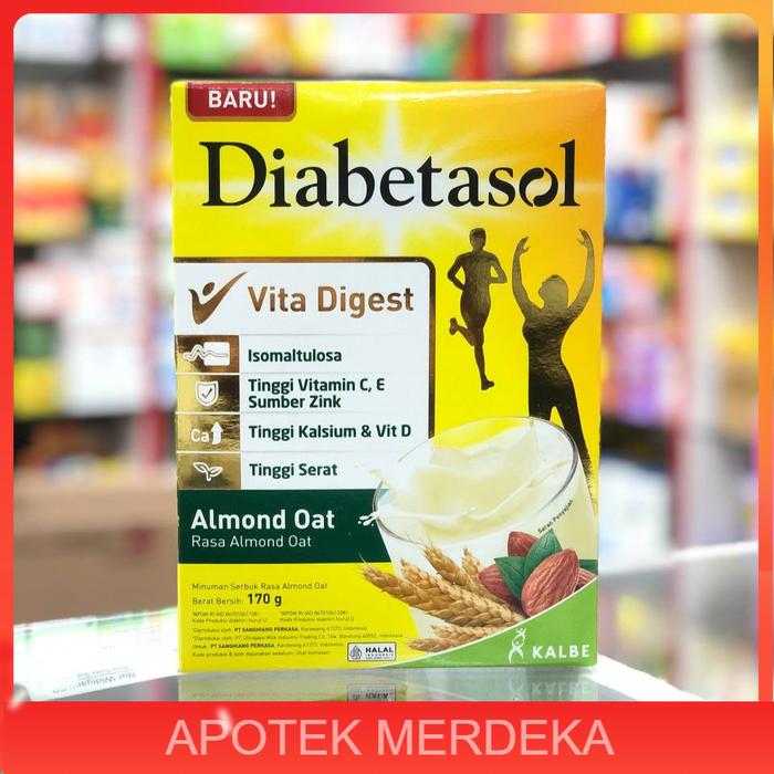 Gambar Diabetasol 170 g - Susu Nutrisi Khusus Diabetes - Vanila dari Apotek Merdeka Matahari undefined 2 Tokopedia