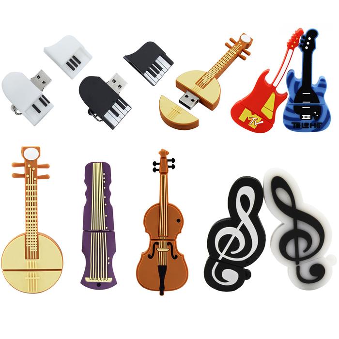 Gambar 11 Styles Musical Instruments Model USB Memory Pendrive 32GB 64GB cle dari Aethershop undefined Tokopedia