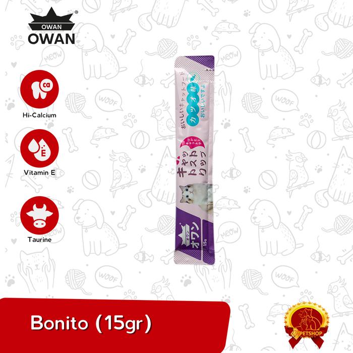 Gambar Snack Kucing Owan Cat Creamy Treats Liquid 15 Gram - BONITO dari Rayrussel Petshop undefined Tokopedia