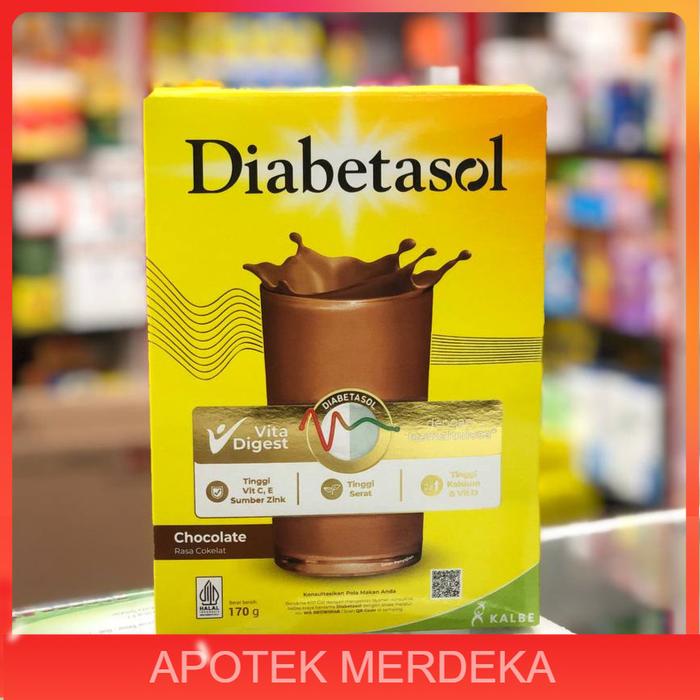 Gambar Diabetasol 170 g - Susu Nutrisi Khusus Diabetes - Vanila dari Apotek Merdeka Matahari undefined 3 Tokopedia