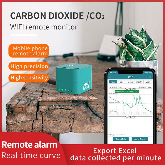Gambar Jaalee Jco2-U Co2 Sensor Wifi Bluetooth Smart Home Alarm Devices dari ninut1 undefined Tokopedia