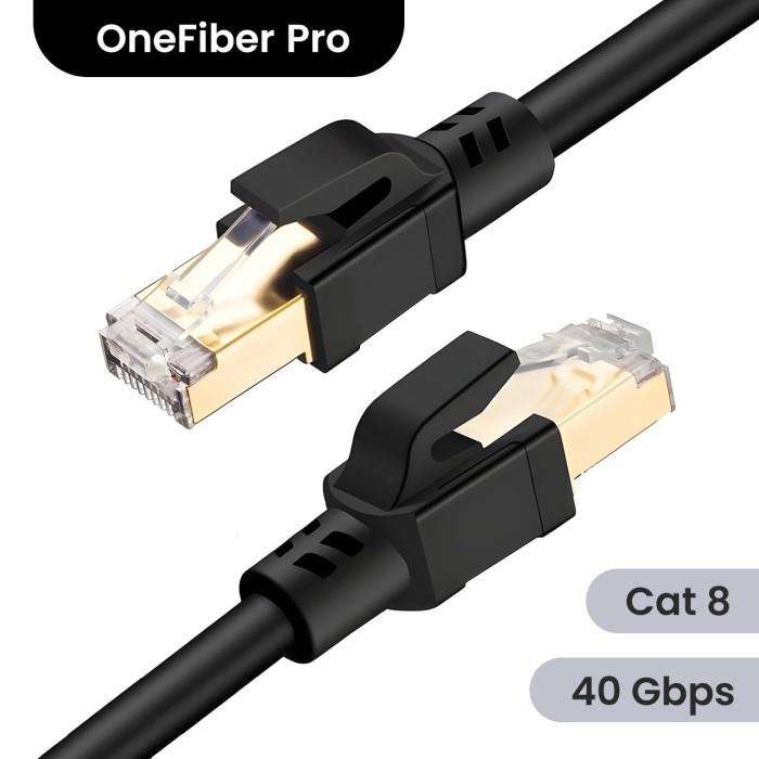 Gambar Kabel RJ45 LAN Internet SFTP Cat 8 - 0.15 Meter dari onefiber undefined Tokopedia