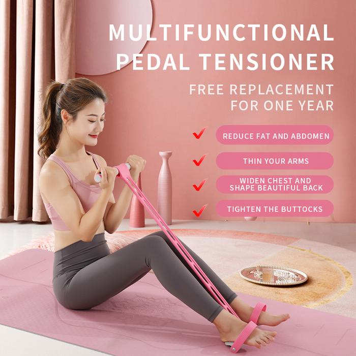 Gambar Pedal Resistance Band Fitness Equipment Elastic Resistance Band Multi dari lamakera undefined Tokopedia