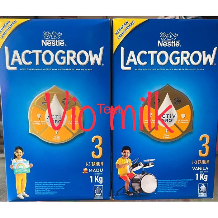 Gambar Lactogrow 3 vanila dan madu 1kg exp Feb 2025 dari hidamas mart undefined Tokopedia