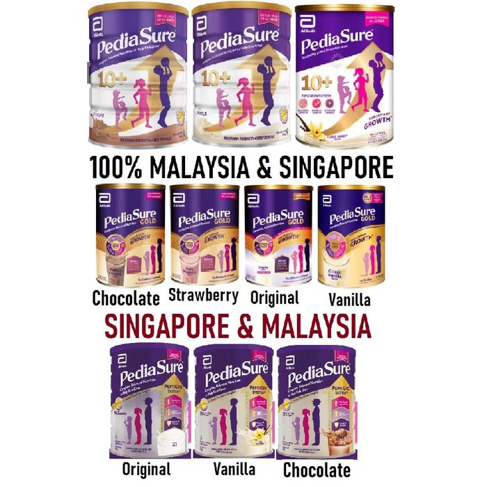 Gambar 850gr Susu Abbott Pediasure Peptigro 10+ 10 Plus 10Plus 10 Tahun dari debiananta shop undefined Tokopedia