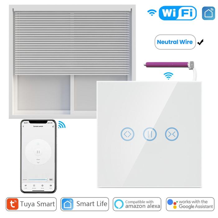Gambar AA Tuya EUUS Curtain Switch Smart Life APP WiFi Curtains Blinds Swi dari Aurora Aksesoriss undefined Tokopedia