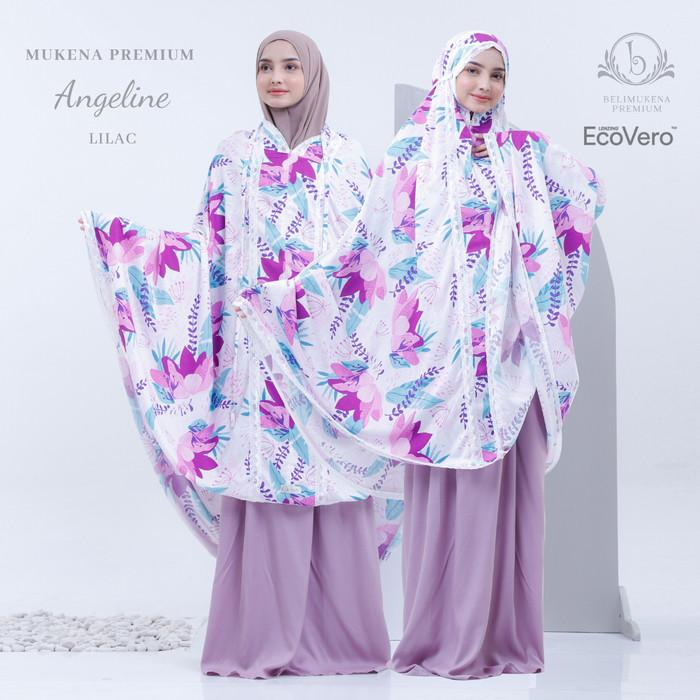 Gambar BELIMUKENA PREMIUM - Mukena Dewasa 2in1 Premium Ecovero Angeline - Lilac dari Taman Surga Official undefined Tokopedia