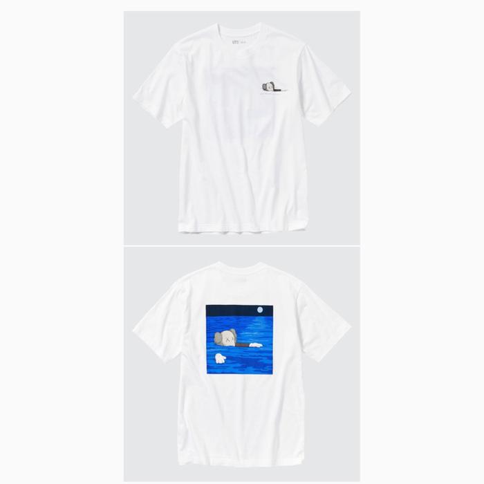 Gambar [Garansi] T-Shirts Uniqlo X Kaws - PUTIH BIRU, S dari Prita Berkah Mini Mart undefined Tokopedia
