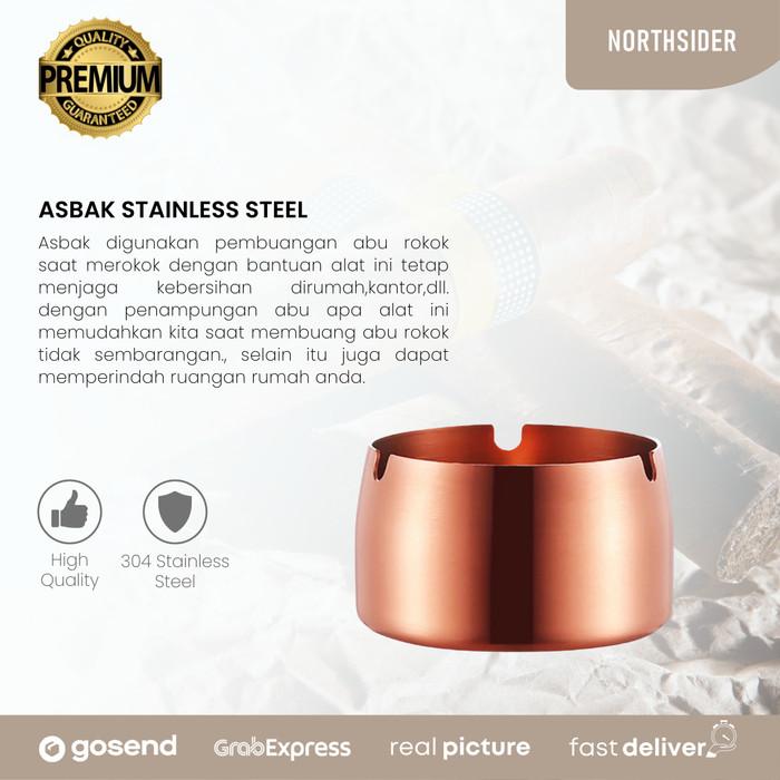 Gambar Asbak rokok | ash tray metal - rose gold dari Northsider Coffee Shop undefined Tokopedia